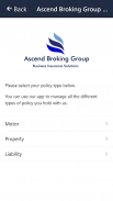 Ascend Broking Group Claims App screenshot 2