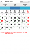 Brunei Kalender screenshot 1