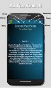 Cricket Fun Facts screenshot 2