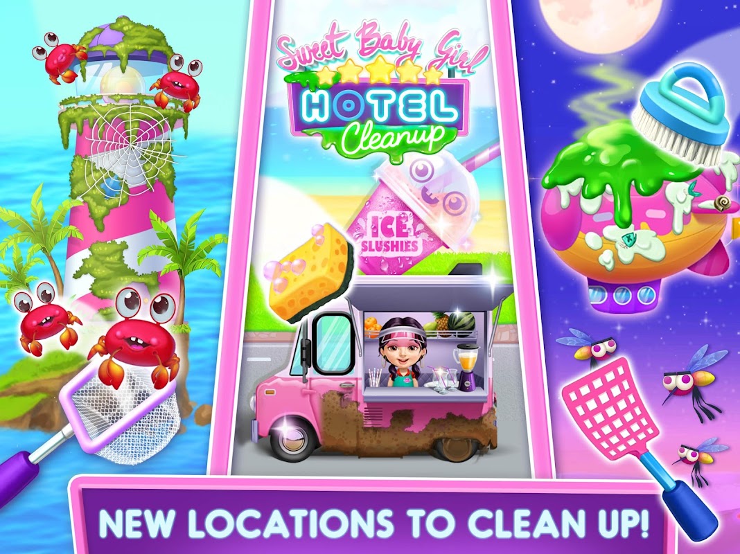 Sweet Baby Girl Hotel Cleanup on the App Store