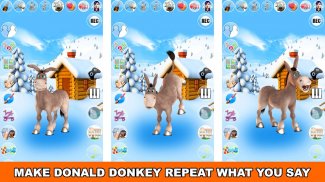 คุย Donald Donkey Ice Fun screenshot 6