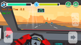 Super Blocky Race screenshot 1
