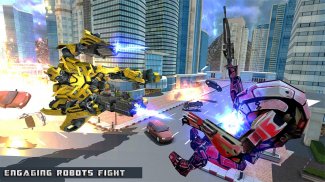 Air Robot Plane Transformation Game 2020 screenshot 3