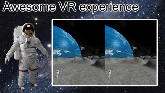 VR Space mission:Moon Explorer (Google Cardboard) screenshot 1