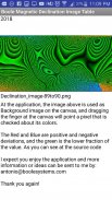 Boole Magnetic Declination Image Table screenshot 1