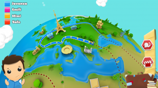 Geografia Gioco di Quiz 3D screenshot 1