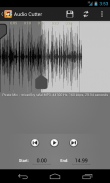 Audio Cutter screenshot 1