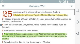 Biblia Católica en Español screenshot 13