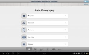 Acute Kidney Injury Tablet App screenshot 0