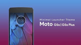 Launcher Theme For Moto G5s | Moto G5s Plus screenshot 0