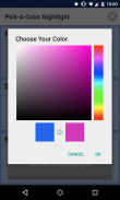 أختيار لون الضوء الليلي screenshot 3