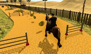 Courses de chevaux de jockey montées: compétition screenshot 2