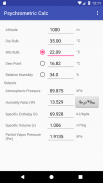 Psychrometric Calc screenshot 3