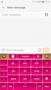 Pink Satin Keyboard screenshot 6