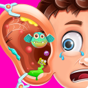 Ear Surgery Doctor Care Game! Icon