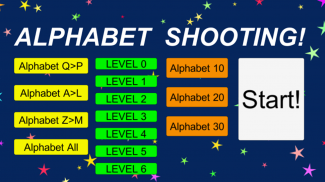 Alphabet Shooting screenshot 0