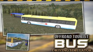Offroad Tourist Bus Driving 3D screenshot 1