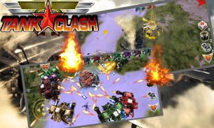 탱크 충돌 3D 세계 대전 screenshot 5