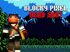 Pixel bloques Dead Shot screenshot 5