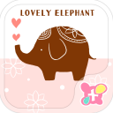Обои и иконки Lovely Elephant Icon