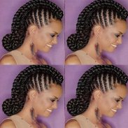 Mohawk Braid Hairstyles screenshot 7