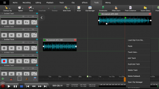 MixPad, mezclador multipista screenshot 1