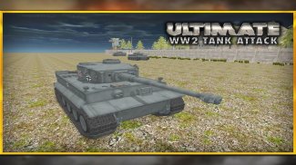 Окончательный WW2 Tank War Si screenshot 13