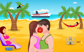Пляж Поцелуй Поцелуй screenshot 1