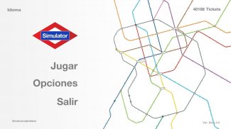 Metro Madrid 2D Simulator screenshot 2