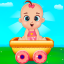 Princess caring babyshower Icon