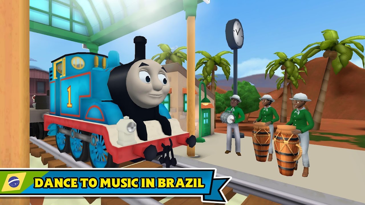 Thomas e seus amigos corrida versão móvel andróide iOS apk baixar