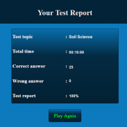 Soil Science MCQ screenshot 4