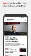 Dagens Nyheter screenshot 12