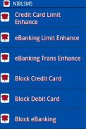 NIBL Mobile (SMS) Banking screenshot 5