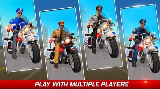 警察摩托自行车追逐–免费模拟器游戏 screenshot 0