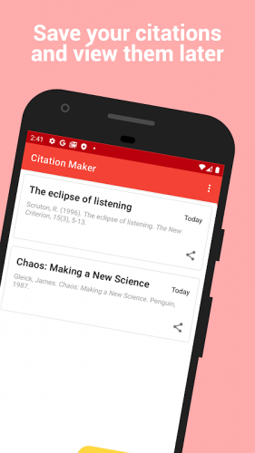 Citation Maker 4.2.1 Descargar APK Android | Aptoide