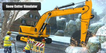 Snow Cutter Excavator Simulator 2020 screenshot 7