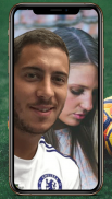 Selfie with Eden Hazard – Football Wallpapers screenshot 0