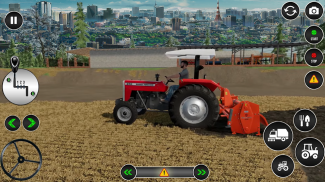 Village Tractor Driving Games screenshot 5