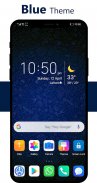 Blue Emui 10 Theme for Huawei screenshot 2