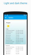 Suntime - Widget de amanecer y screenshot 3