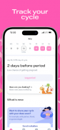 Clatch: Women's period tracker screenshot 0