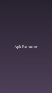 Apk Extractor screenshot 1