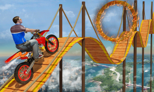 Bike Tricks Trail Stunt Master -Impossible Tracks screenshot 0