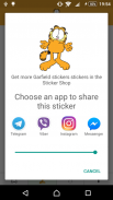 Garfield StickerTap screenshot 1