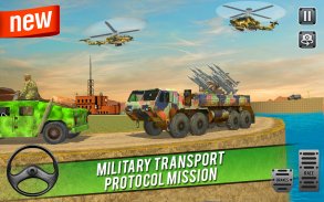Army Vehicle Transporter Truck screenshot 6