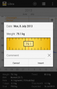 Libra - Weight Manager screenshot 2
