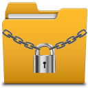 Fichier et dossier sécurisés Icon