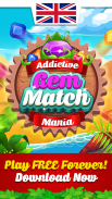 Addictive Gem™ Match 3 Puzzle screenshot 12