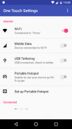 One Touch Settings screenshot 3